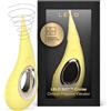 LELO DOT Cruise Vibratore Clitorideo ad Alta Frequenza con Movimento Ellittico a 8, Vibratore per Donna a Punta con Tecnologia Cruise Control, Sex Toys per Donne, Lemon Sorbet