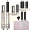 UKLISS Hairstyler - Set Professionale 6 in 1 con Spazzola Rotonda da 1000 W, Arricciacapelli ad Aria Calda, Spazzola per Asciugacapelli, Spazzola Lisciante, per Tutti i Tipi di Capelli