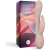 Oliver James Vibratore Coniglio di Oliver James - 10 Modalità di Vibrazione, Silicone Potente e a Basso Rumore, Resistente all'Acqua, Punto G & Clitoride, Giocattolo Intimo per Donna, Vibratori (rosa pastello)