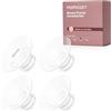 Momcozy Inserti per Flangia da 19 mm, in Silicone, Compatibili con Tiralatte Momcozy M5/M6/M9, Confezione da 4, per Ridurre 24 mm a 19 mm