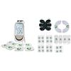 TESMED TE-880R Plus Elettrostimolatore EMS TENS Ricaricabile + Top Equipment set da 27 Elettrodi
