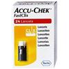 Accu-Chek Fastclix Lancetas 24U