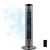 Cecotec Ventilatore a Torre Ionica EnergySilence 8190. 60W, Telecomando, 3 Velocità, Oscillazione, Timer 8h, Ionizzatore, Motore in Rame, Silenzioso, Elegante, Altezza 84cm, Facile Trasporto, Grigio