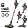 Vexilar Aspirapolvere Senza Fili Potente 45000Pa/ 45 Min, V10Pro Scopa Elettrica Senza Fili Antigroviglio,Ultraleggero,Aspirapolvere Senza Sacco per Pavimenti/Tappeti