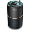 AIRTOK Purificatore Aria, Purificatore d'Aria per Allergie con Spugna Aromatica, Filtro H13 HEPA rimuove il 99,97% di polvere, polline e odori di animali domestici, con Luce notturna, 25dB
