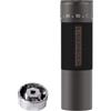 KINGrinder K7 - Macinino da caffè a mano con manico curvo, contenitore magnetico a polvere e clip, meccanismo professionale a 7 bordi in acciaio inox, capacità 30-35 g
