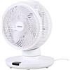 AREBOS Ventilatore da tavolo con telecomando e timer | 55W | Oscillazione 3D | ventilatore con 4 livelli di velocità | incl. modalità notturna e pannello a sfioramento