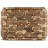 NAMTURE Hackblock Sharp - Extra Spesso 4 cm - Tagliere in legno di acacia a fibra testa 45 x 30 cm - Trattamento olio premium - scanalatura per succo, piedini antiscivolo - in elegante confezione