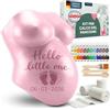 AMARI® Kit Calco Pancione - Calco gravidanza in gesso per future mamme - Set completo e facile da usare