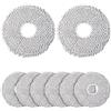 Alloytool 8 pezzi di panni per robot aspirapolvere Xiaomi X10+ / X20+ & Dreame L10s Ultra / L10 Ultra / L20 Ultra / L10s Pro Ultra Heat / X40 Ultra, accessori in microfibra panni umidi