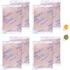 Aolso 100g (8 Bustine) di Gel di Silice Essiccante, Indicatore Essiccante da Arancione a Verde, Riutilizzabili, Gel di Silice Antiumidità per Vestiti, Armadi, Prodotti Elettronici e Gioielli ecc.