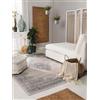 benuta Pop Tappeto Salotto Laury - Grigio 250x350 cm - Fibra sintetica - Rettangolare & Stile: Vintage - Per camere da letto, sale da pranzo, soggiorni - facile da pulire