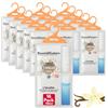 Tech It Evolution Deumidificatore Armadio Profumato 150ml con Appendino - 16 Sacchetti Anti Umidità Vaniglia - Antimuffa e Assorbi Odori per Armadi, Camera, Bagno e Casa