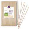 GoBeTree 100 Spiedini in Legno di Betulla 25 cm x 2,5 mm | Bastoncini Extra Resistenti per Barbecue, Carne e Frutta | Stecchini Ecologici Multiuso per Fai da Te