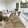 the carpet Kansas - tappeto indoor/outdoor in juta naturale, resistente e facile da pulire, ideale per terrazza, balcone o soggiorno - Natura - ca. 80 x 250 cm