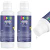 Aolso Colla Trasparente Per Puzzle - 480ml Con Applicatore in Spugna, Adesivo Permanente ad Asciugatura Rapida Per 500/1000/1500 Pezzi