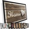 Valia Home Zerbini per ingresso esterno e interno - Tappetino antisporco antiscivolo, perfetto per porte d'ingresso. Resistente, pratico e ideale per mantenere la casa pulita. Misura: 60 x 80 cm