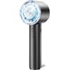 OUILA Mini Ventilatore Portatile, 4000mAh Ricaricabile a Batteria USB Ventilatore tascabile con 5 Livelli di Velocità per Ufficio, All'aperto, Impacco di ghiaccio - Nero