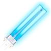 UPPZLLXU 7W Lampadina UVC G23 PLS, Reattore Induttivo, per Clarificatore Laghetto e Filtro UVC, contro Batteri e Alghe per Acquari e Stagni