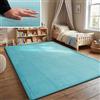 Paco Home Tappeto Bambini Cameretta Bambina Ragezzi Tappeto Morbido Antiscivolo Moderno, Dimensione:200x280 cm, Colore:Blu