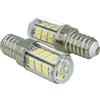 LEDLUX 2 Pezzi Di Lampade Led E14 DC 12V 24V 4W, Per Luce Cimitero Segnalazione Fotovoltaico Barche Camion (Bianco Caldo 3000K)