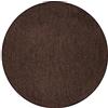 Olivo Tappeti OLIVO.shop | GALAXY - Tappeto bagno rotondo antiscivolo in cotone e microfibra a pelo corto. Assorbente, soffice e lavabile in lavatrice, vari colori e misure (MARRONE 2, 55 CM)