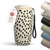 LARS NYSØM Tazza Termica per caffè Thermo Coffee Mug-to-Go con Cinturino & Coperchio in Tritan 500ml | Tazza da Viaggio con design a fantasia 0,5 Litri con Isolamento