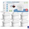 WaterJingYi Cartucce Filtro Dell'acqua Compatibili con Brita Marella Bollitore,Ricambio per Brita Maxtra+ Plus, Maxtra Pro All-in-1 Filtro (6)