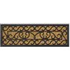 Olivo Tappeti OLIVO.shop | PROMO Zerbino in cocco intrecciato e gomma, tappeto ingresso casa scalino, zerbino scalino in cocco 25x75 cm (GRILL)