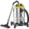 Monzana® Aspirapolvere Liquidi Solidi 30L 2200W Presa Certificata GS Raggio 9m Aspiratore Secco Umido Industriale Acciaio Inox con Funzione di Soffiaggio