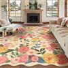 HUGEAR Tappeto Salotto 200x300cm Beige Grande Moderno