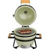 Cecotec Barbecue in Ceramica Griglia a Carbone DragonFire 3200, Resistente fino 1000ºC, Diametro 32 cm, Sistema Rise e Feast, Camera Ermetica, Termometro Integrato, Affumica Cuoce