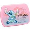 My sweety pop - Scatola per merenda - Pranzo box - Per bambini - asilo - scuola - vacanze - pasto - 16 cm - Idea regalo - Stitch - Blu/Rosa - Ragazza