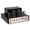 Madison - MAD-TA10BT - Amplificatore stereo valvolare dal design vintage con Bluetooth - 2 x 25W - Oro rosa spazzolato