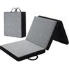 Autsel Materasso Pieghevole 140 x 190 x 10cm Soffice Confortevole Materasso da Campeggio Materasso da pavimento per ospiti Materasso da Viaggio