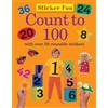 Press Armadillo Sticker Fun - Count to 100 (Tascabile)