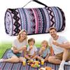 Coperta Da Picnic Impermeabile, Extra Grande, 200 X 200 Cm, Resistente Alla Sabb