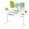 VASAGLE Scrivania Regolabile Elettricamente in Altezza, 140 x 70 cm, 140 x 70 cm