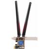 VBESTLIFE Scheda WiFi PCIE 7260AC, Scheda di Rete Adattatore WiFi Bluetooth 4.0 1200Mbps da 2,4 GHz 5 GHz con Doppia Antenna 10dBi per 7 8 10