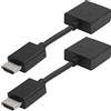 Agatige Cavo di Prolunga HDMI, 2 Pezzi Alta Velocità Adattatore da Maschio a Femmina di Prolunga HDMI 4K per Laptop, Monitor, PC