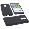 foto-kontor Custodia Compatibile con cellulari Emporia Smart 3 Cover in Gomma TPU di Colore Nero