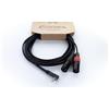 Cordial Cavo Y Bretella mini-jack stereo angolato / 2 XLR maschio 1,5 m