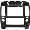 PLMLTZGZGQ Pannello stereo del cruscotto Per Nissan Per Navara D40 2006-2012 9 Pollice Radio Fascia Stereo Unità Testina MP5 GPS Video Lettore 2 Din Pannello Cruscotto Cornice