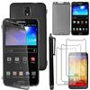 ebestStar - Cover Compatibile con Samsung Galaxy Note 3 GT-N9000, N9002, N9005 Custodia Silicone Portafoglio Gel TPU, Protezione Anti Shock + Penna +3 Pellicole plastica, Nero