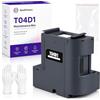 Best Printers T04D1 Scatola di manutenzione per Epson EcoTank e Workforce | Compatibile con ET-3750 ET-4850, 4750 ET-4760 ET-3850 ET15000 ET-2980 ET-3950 ET-4950 + molti altri modelli | Parte compatibile | Facile