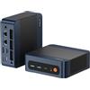 BOSGAME P3 Mix Mini PC Gaming, AMD Ryzen 5 7640HS (up to 5.0GHz) 32GB DDR5 1TB PCIe4.0 SSD Mini Computer, Mini PC 4K Display HDMI+DP+USB4, 2.5G Dual LAN, WiFi 6E, BT5.2