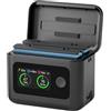 VersaGenius Hub di ricarica rapida da 27 W con display a LED per batteria Insta 360 X5 intelligente a due vie Custodia di ricarica Funzione Banca di Potere
