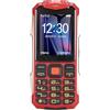 Annadue Telefono Cellulare 2G per Anziani, Tasti Grandi Sbloccati Telefono Cellulare per Anziani con Schermo da 2,6 Pollici, Doppia SIM, Doppio Standby Telefoni per Anziani di Base (rosso)