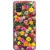 Mixroom - Cover Custodia Back case In TPU Silicone Morbido Per Oppo A72 Fantasia Rose Fiori Q240