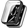 Generic Custodia compatibile con Xiaomi Smart Band 9 Pro Pellicola Protettiva Protettiva Protettiva Cover Flessibile TPU Pellicola Protettiva Case per Xiaomi Smart Band 9 Pro Smartwatch (Nero)